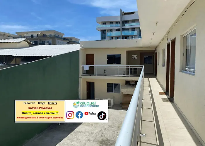 Cabo Frio - Braga - Kitnets - Aluguel Econômico Apartamento